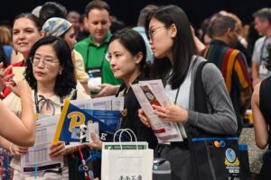 Pitt hosted 1,500 international admissions and high school counselors for three days of connection and education