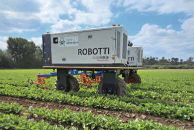 The Robotti was developed by Danish company Agrointelli. Photo: Busch Organics