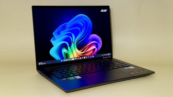 the Acer Swift X 14 AI