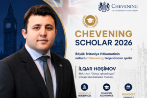 BEU graduate awarded prestigious Chevening scholarship
