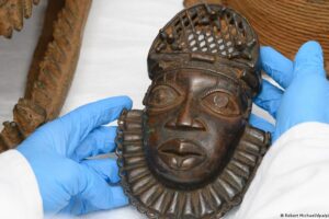 Benin Bronzes made of German brass