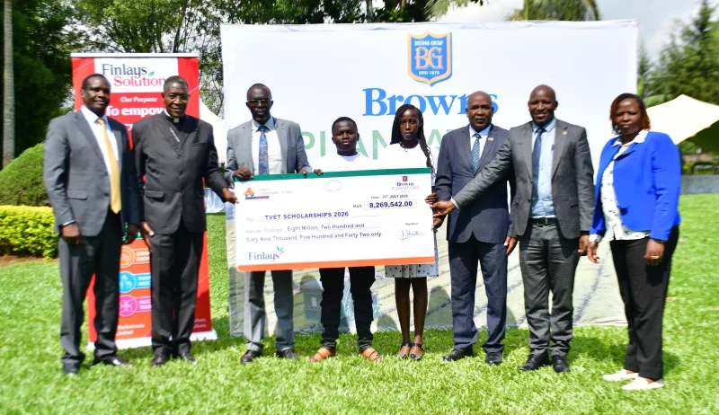 39 Kericho, Bomet students get Sh8.3m TVET scholarships