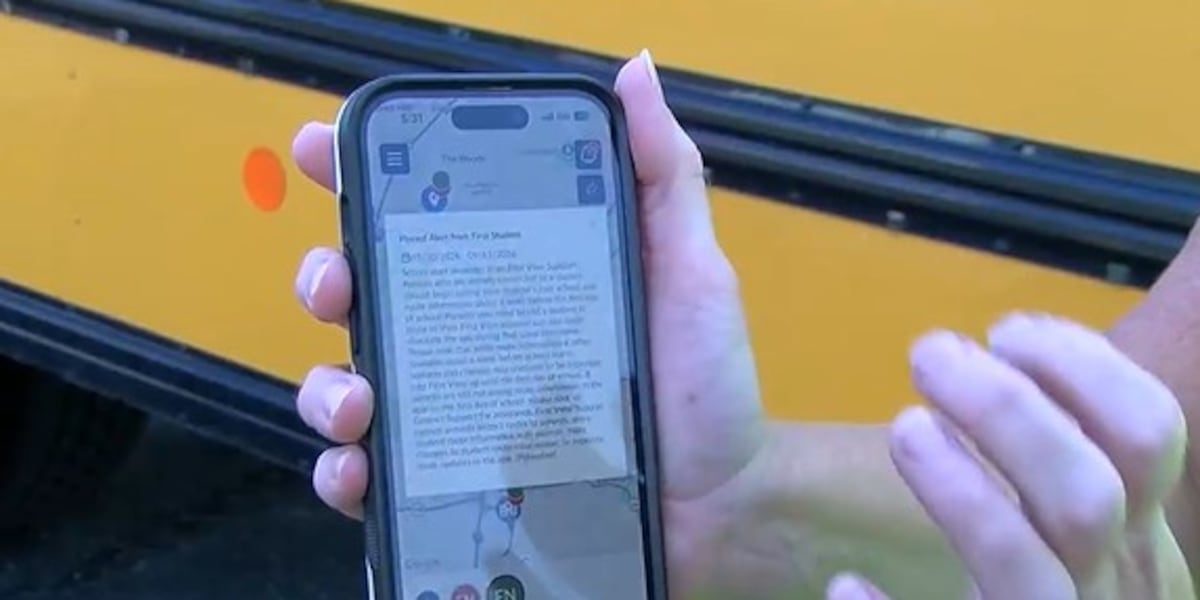 App helps parents track children as they board the school bus