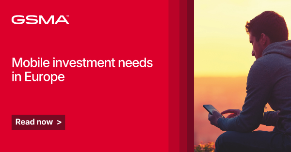 €475 billion required for Europe to complete its 5G journey and regain digital leadership, new GSMA study finds 