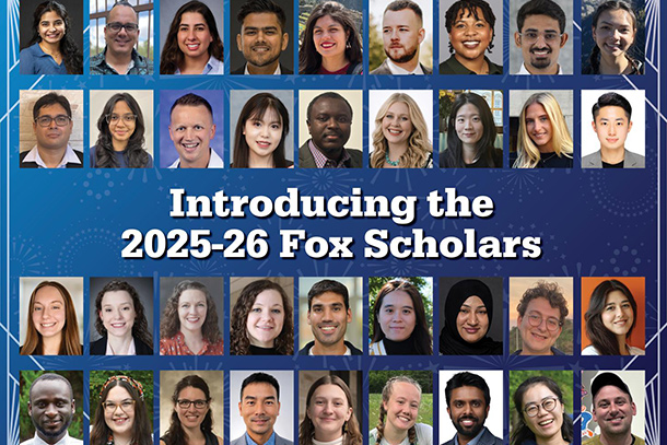 Fox Graduate School awards four graduate engineering students Fox scholarships | Penn State Engineering