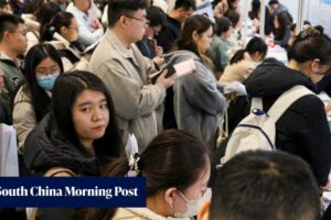Record graduate influx lifts China’s youth jobless rate to 17.9% in July