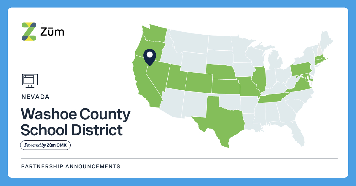 Washoe County School District Selects Zum's Technology Platform to Modernize Student Mobility