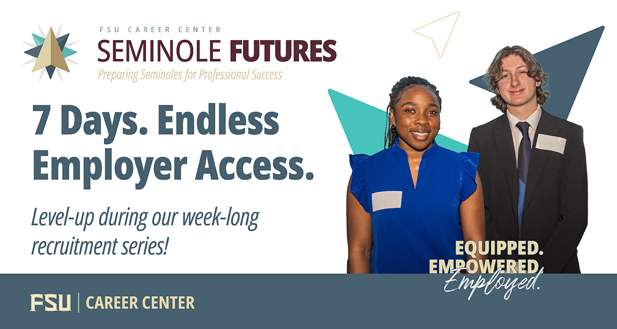 Seminole Futures Week connects FSU students with career opportunities