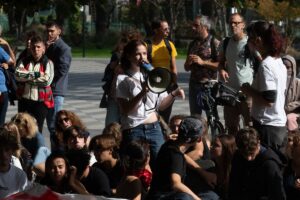 I came to France to study art. Now I’m part of a student uprising