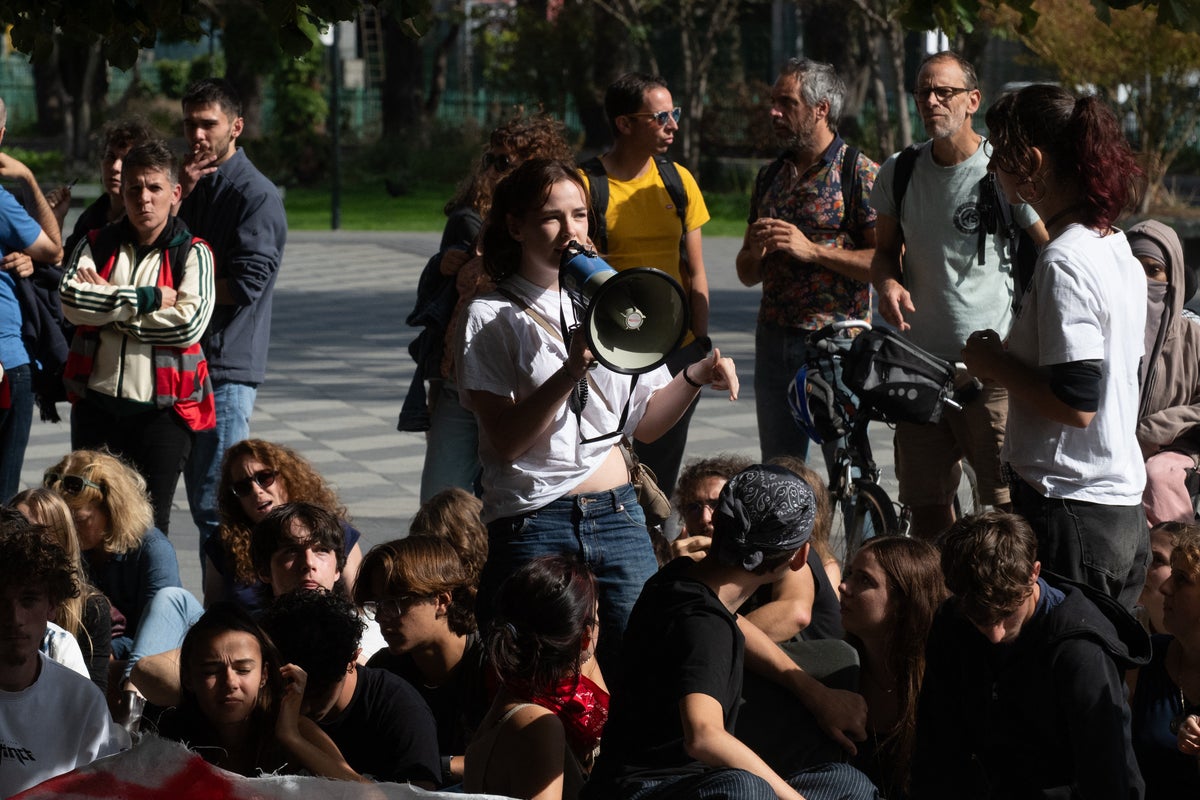 I came to France to study art. Now I’m part of a student uprising