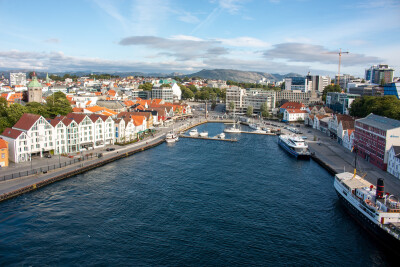 View of Stavanger from the harbour. (Image courtesy: Shutterstock)