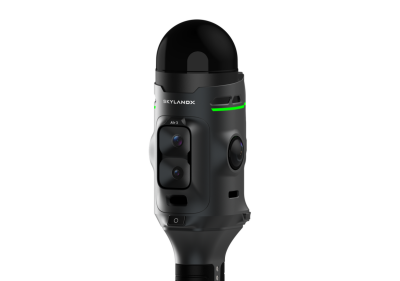 The new MetaCam Air 3 combines an in-house surveying Lidar with panoramic and high-resolution imaging, extending SkylandX's handheld reality-capture line into a more precise, all-in-one tool. (Image courtesy: SkylandX)