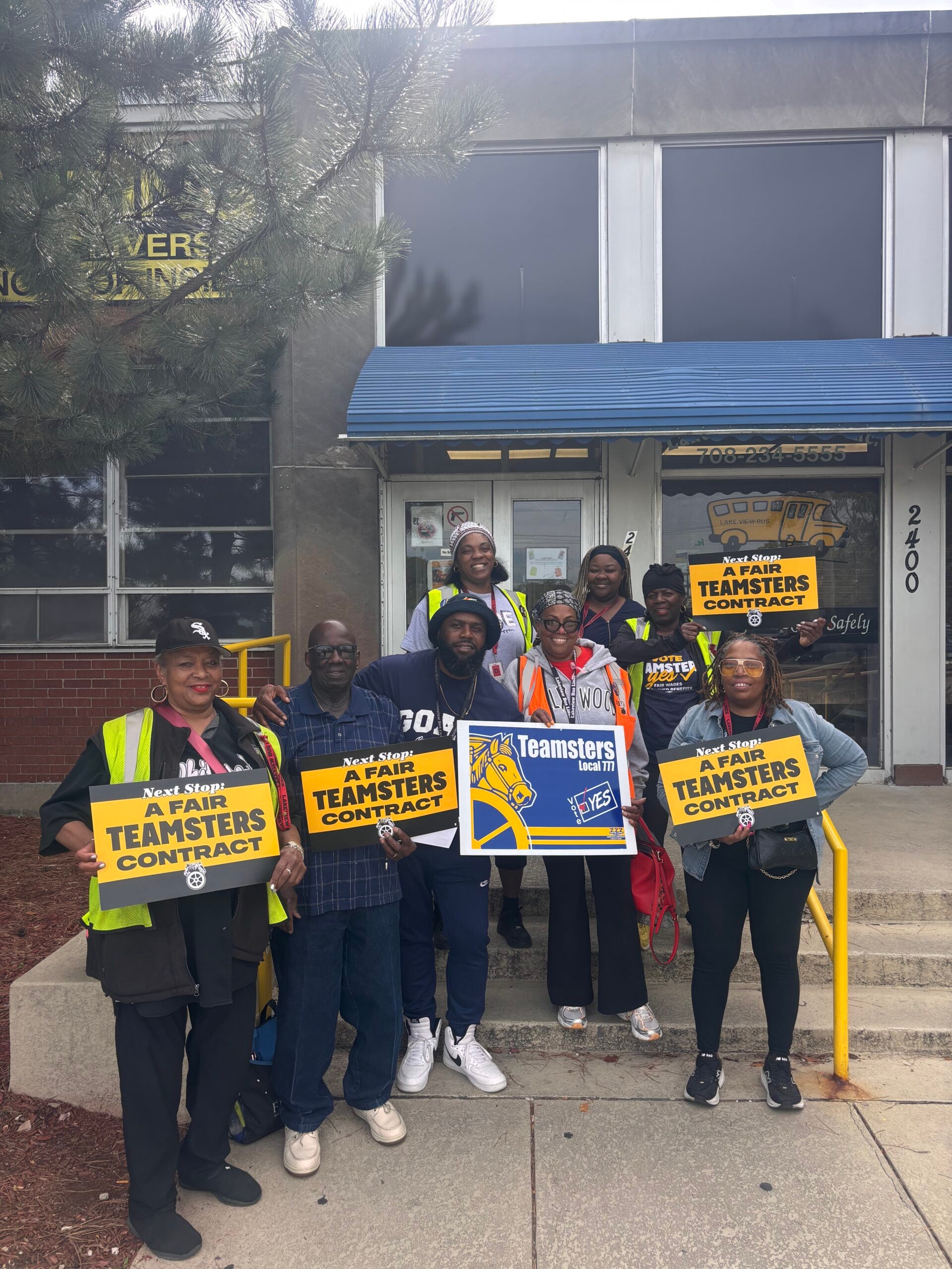 Sunrise Transportation Workers Join Teamsters Local 777
