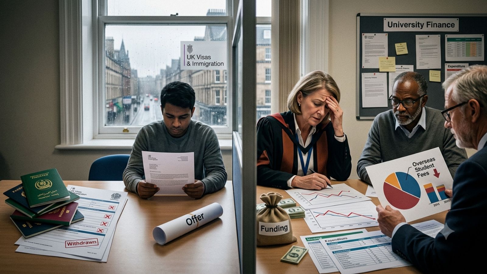 UK visa rules cause decline in foreign students from India, Pakistan, Bangladesh and Nigeria